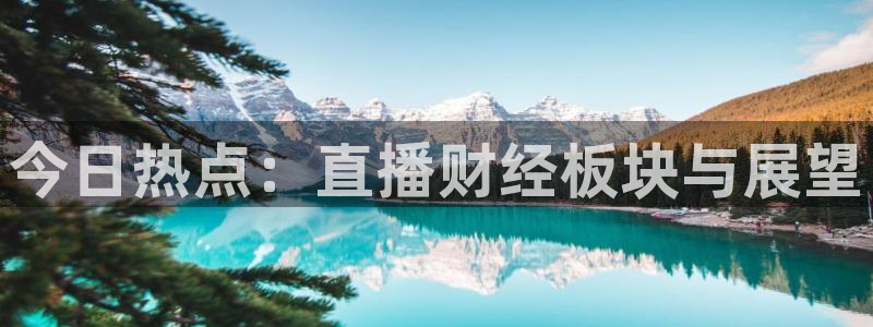 nba直播24直播网：今日热点：直播财经板块与展望